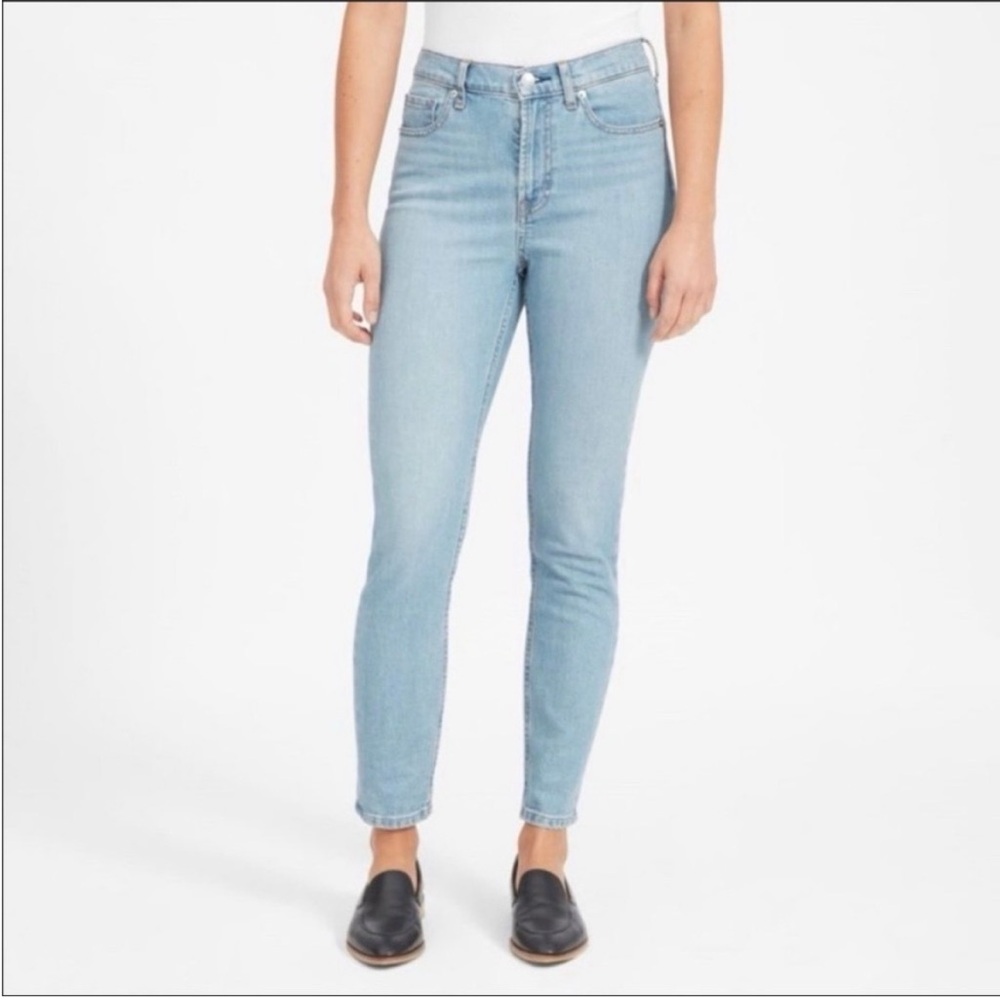 Everlane Women’s High Rise Slim Straight Regular Jeans Size 27
